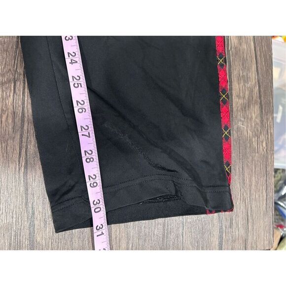 Adidas Trefoil Logo Adjustable Cuff Casual Pull On Pants Red Striped Size Large - Picture 13 of 13